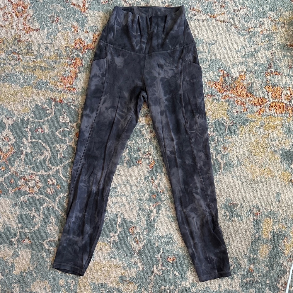 lulu tie-dye leggings